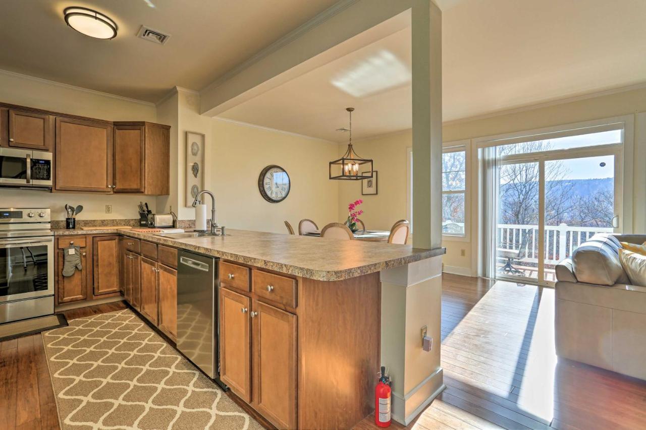 New ! Slopeside Townhome : Wfh, Ski, Dine & Hike Tannersville Bagian luar foto