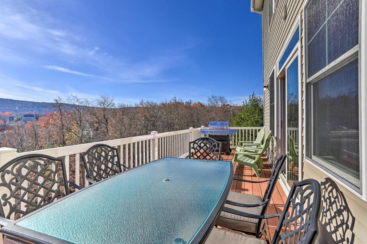 New ! Slopeside Townhome : Wfh, Ski, Dine & Hike Tannersville Bagian luar foto