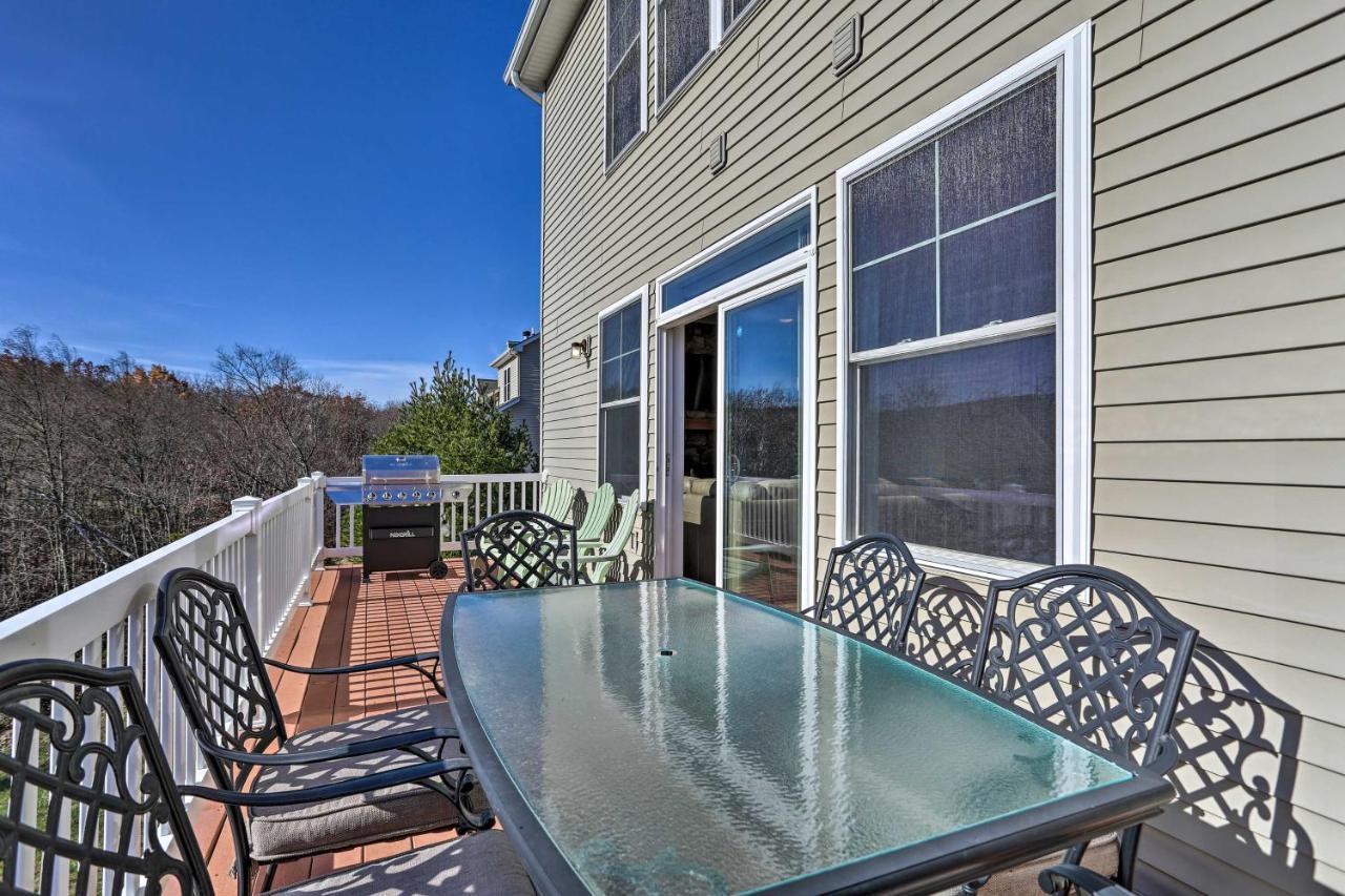 New ! Slopeside Townhome : Wfh, Ski, Dine & Hike Tannersville Bagian luar foto