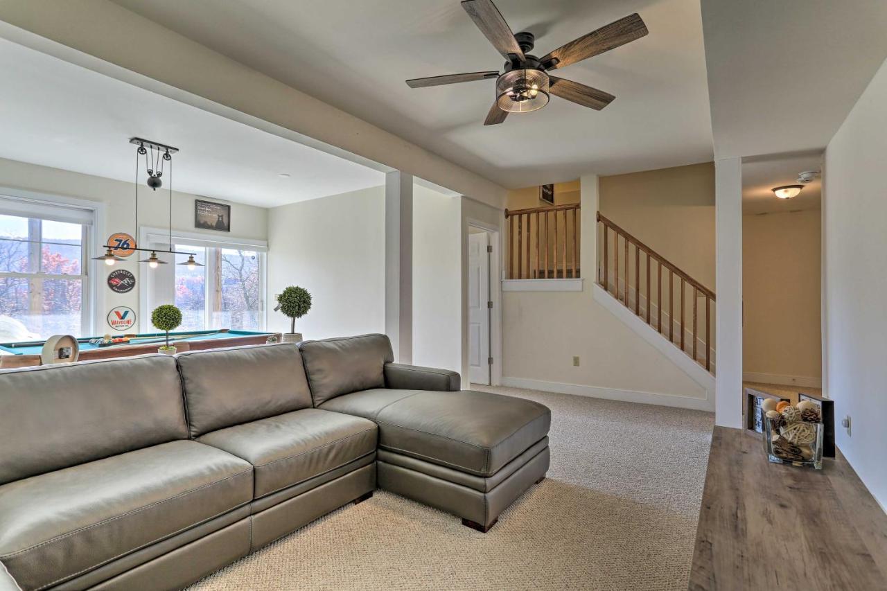 New ! Slopeside Townhome : Wfh, Ski, Dine & Hike Tannersville Bagian luar foto
