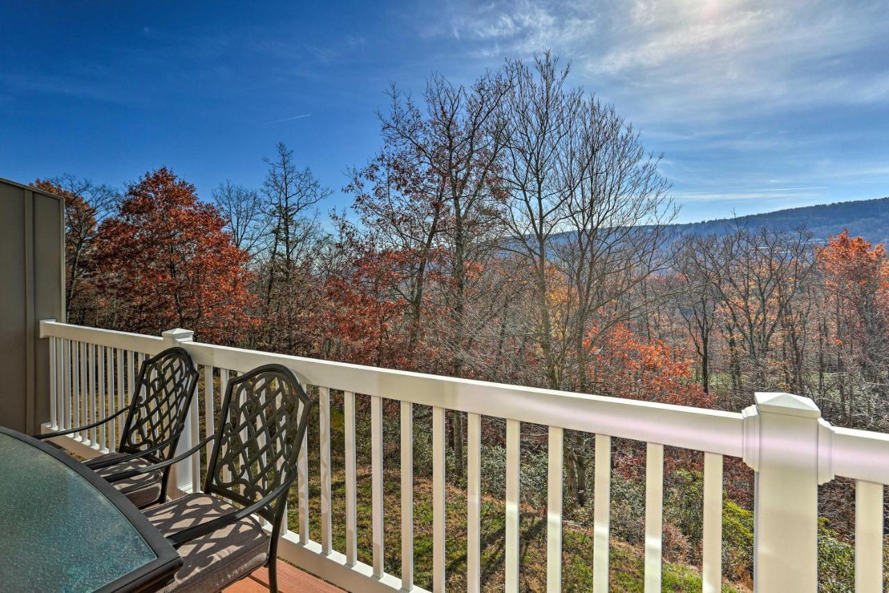 New ! Slopeside Townhome : Wfh, Ski, Dine & Hike Tannersville Bagian luar foto