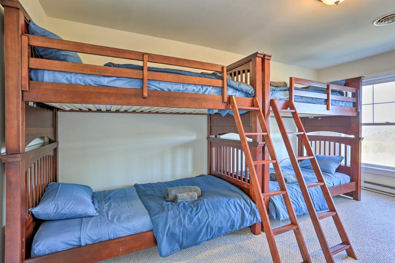 New ! Slopeside Townhome : Wfh, Ski, Dine & Hike Tannersville Bagian luar foto